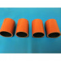 Durites échangeur silicone fluoré D 45mm - L 70mm - 4 plis