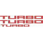 Kit autocollant R5 Turbo 1 rouge