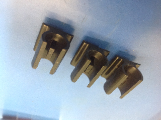 Kit de 3 agrafes manivelle