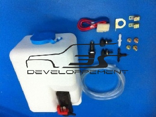 reservoir lave glace complet avec pompe integrée12V