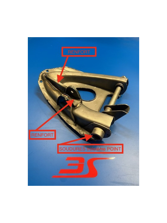 Modification Triangle inf. AV R5 turbo renforcé droit