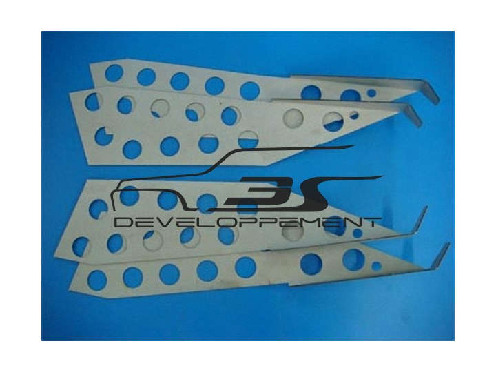 Renfort intérieur de chapelle d’amortisseurLes 4 pièces