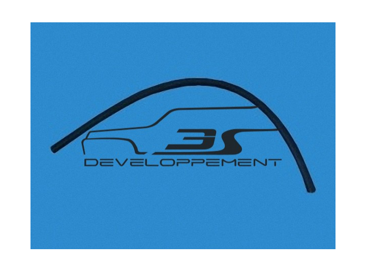 Durite du Y sortie vase tampon vers sortie arrière de l'accumulateur