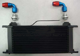 Kit radiateur d’huile avec raccords Aéroquip
