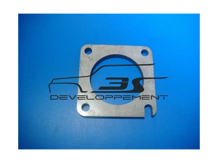 Bride de tube de fuite Inox 8 mm