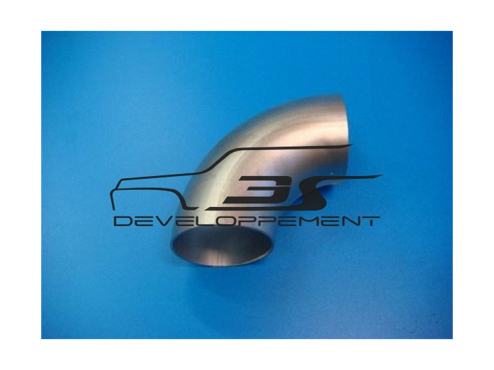 Coude INOX soudé 316L  PR38   33.7 x 1.6