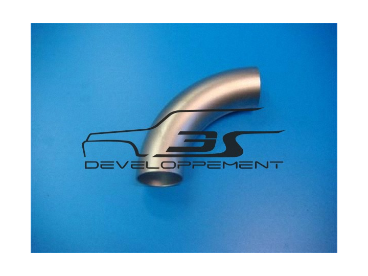 Coude INOX soudé 316L  PR108   48.3 x 1.6