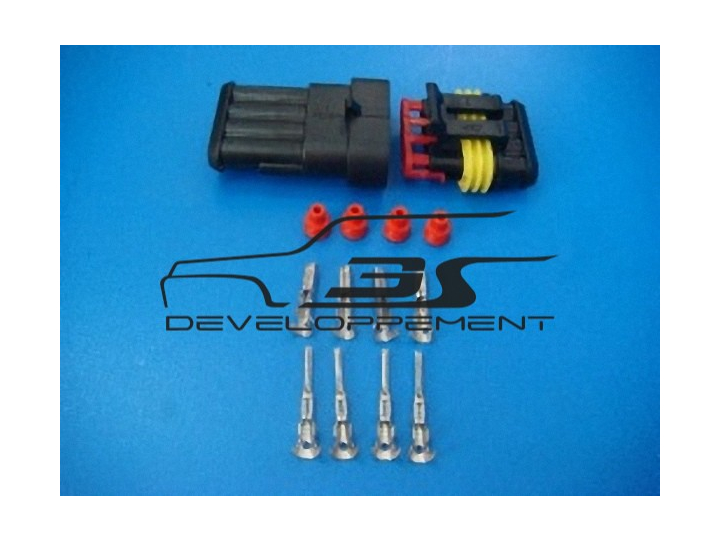 Connecteur étanche 4 broches