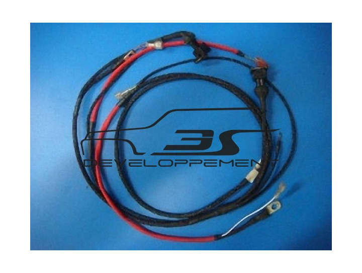 Faisceau électrique moteurs préparés avec commande inj départ à froid et régulateur