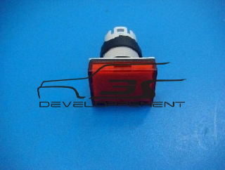 Voyant rectangulaire rouge