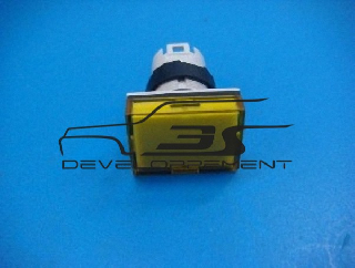 Voyant rectangulaire jaune