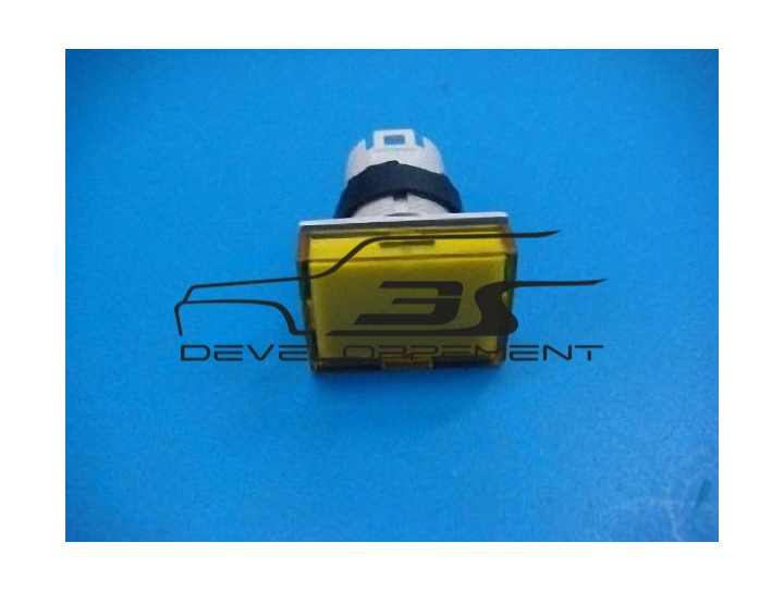 Voyant rectangulaire jaune