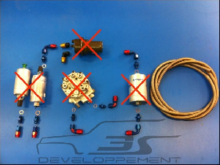 Kit durite essence Tour de Corse Haute Pression 