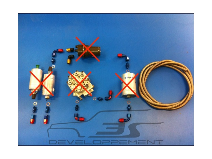 Kit durite essence Tour de Corse Haute Pression 