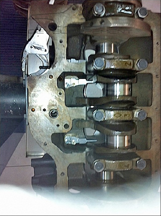 Pissette d'huile pour carter sec