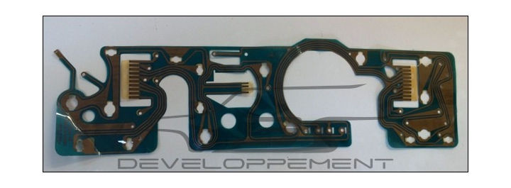 Circuit imprimé de tableau de bord R5 Turbo 1