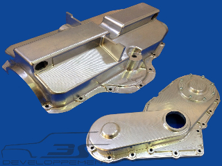 Carter sec Aluminium taillé dans la masse