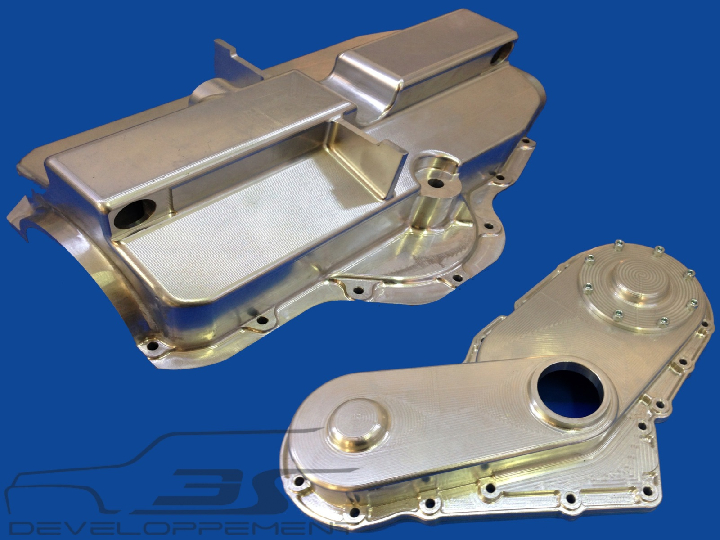 Carter sec Aluminium taillé dans la masse