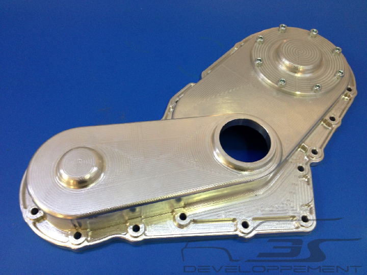 Carter sec Aluminium taillé dans la masse