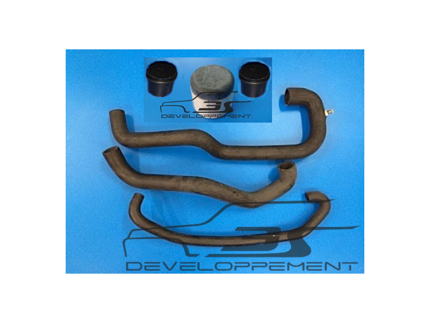 Kit durites eau moteur 1er montageDurites-Eau