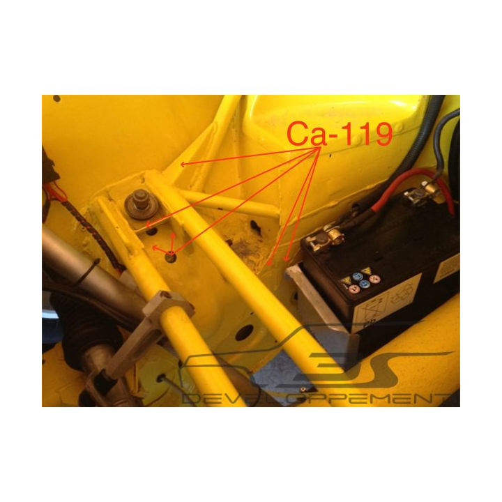 Kit goussets pour compartiment AV TDC