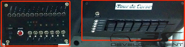 Faisceau électrique complet comportant platine interrupteurs, platine support relais, et faisceau.