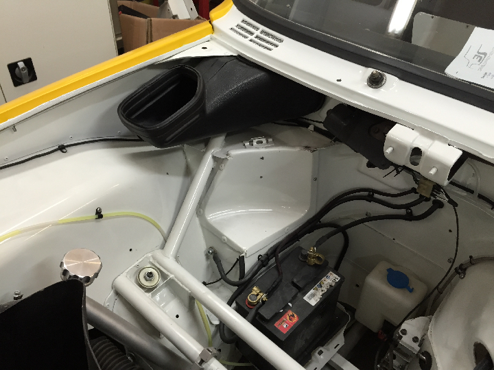 Écope entrée d'air habitacle 