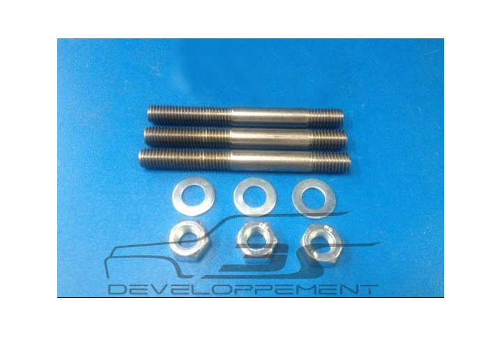 3 goujons inox réfractaire échappement origine sortie turbo