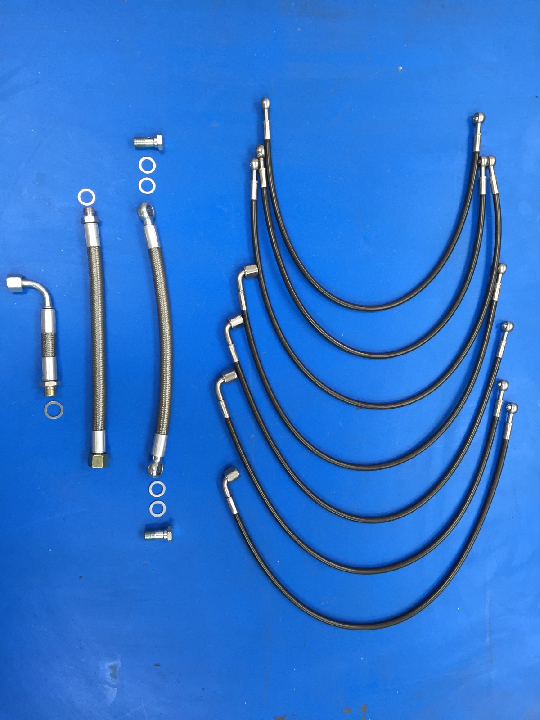 Pack durites essence haute pression complet 2ème montage