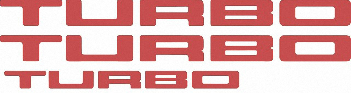 Kit autocollant R5 Turbo 1 rouge