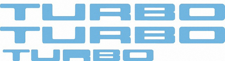 Kit autocollant R5 Turbo 1 bleu