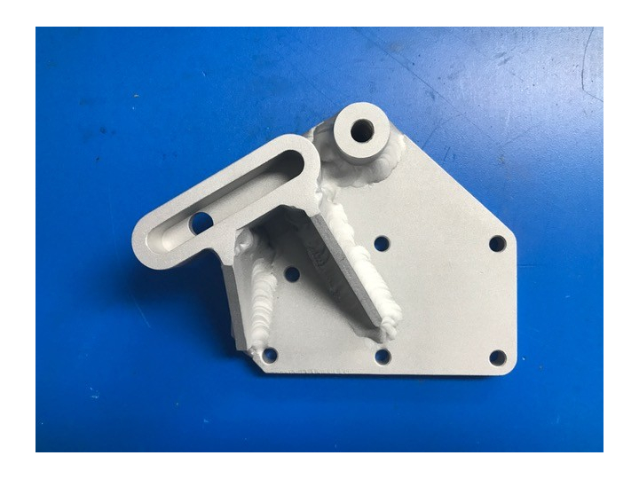 Support tendeur alternateur alu