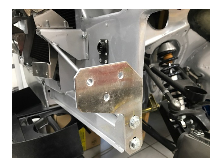 Supports de pare-chocs  TDC en alu (la paire)