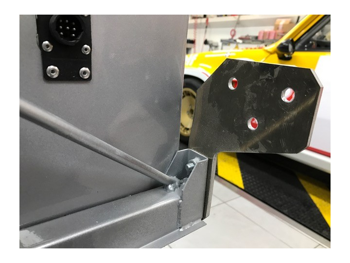 Supports de pare-chocs  TDC en alu (la paire)