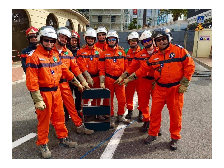 Plateau roulant  F1 Monaco ( avec poignée )