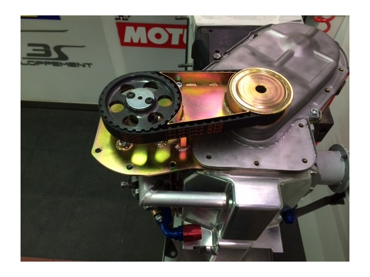 Poulie Vilebrequin pour carter sec a courroie