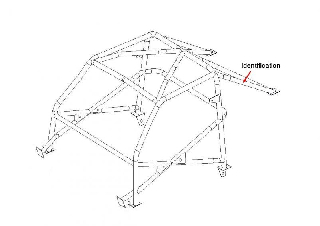 Arceau Renault 5 turbo 6 pts + renforts à boulonner