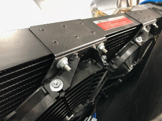 Support ventilateur spal