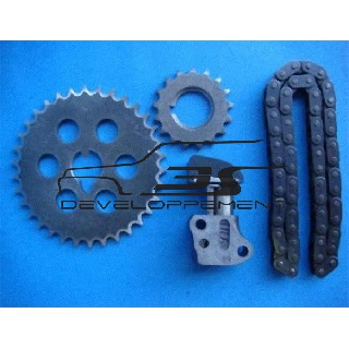 Kit complet de distribution sans clavette