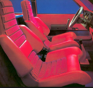 Garniture de siège en simili R5 turbo