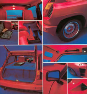 Panneau de porte droit R5 turbo