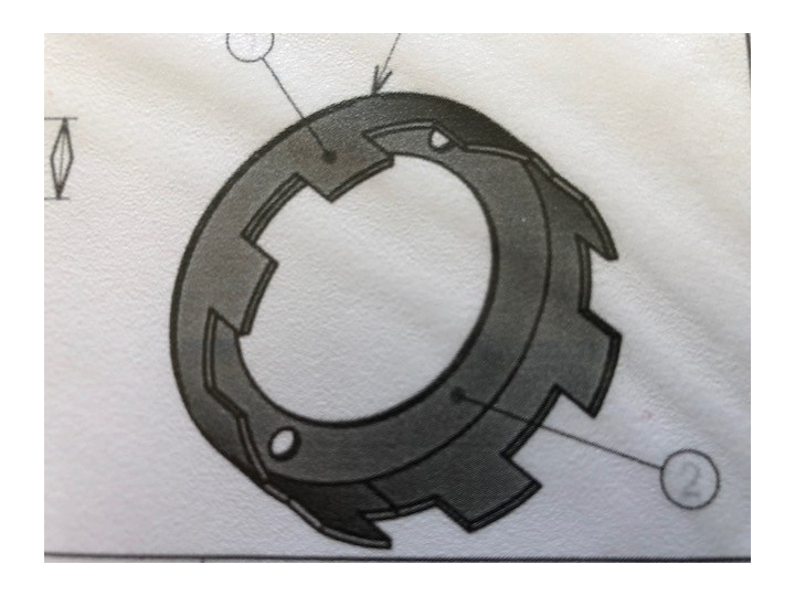 Capteur de roue pour compteur de vitesse T1