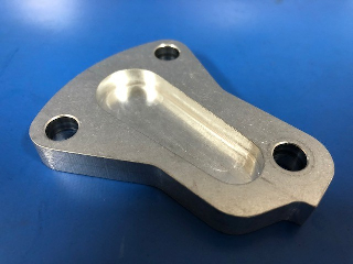 Plaque de redescende huile carter sec