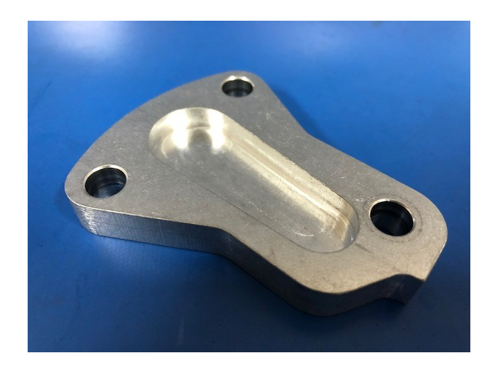 Plaque de redescende huile carter sec