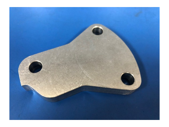 Plaque de redescende huile carter sec