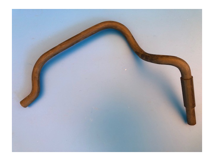 Durite de chauffage AV gauche boitier chauffage avec manchon