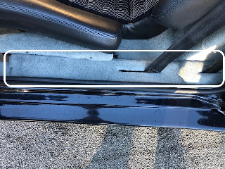 Cache  bas de caisse turbo1et 2 (la pièces)