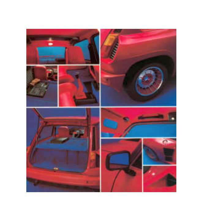 Panneau de porte droit R5 turbo