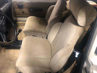 Housse de sièges beige  R5 turbo2