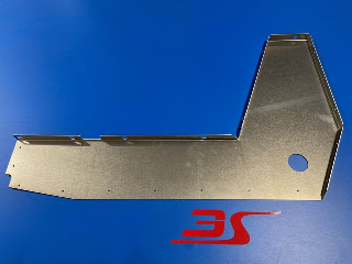 Tôle latérale gauche réservoir R5 turbo